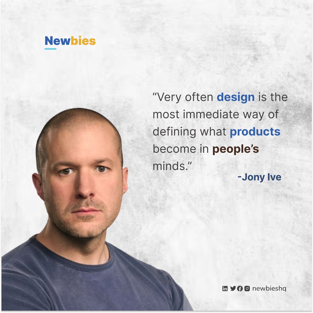 newbiesedge's tweet image. Design is more than just what a product looks like. It&apos;s about creating an experience that people will remember.

#newbieshq #design