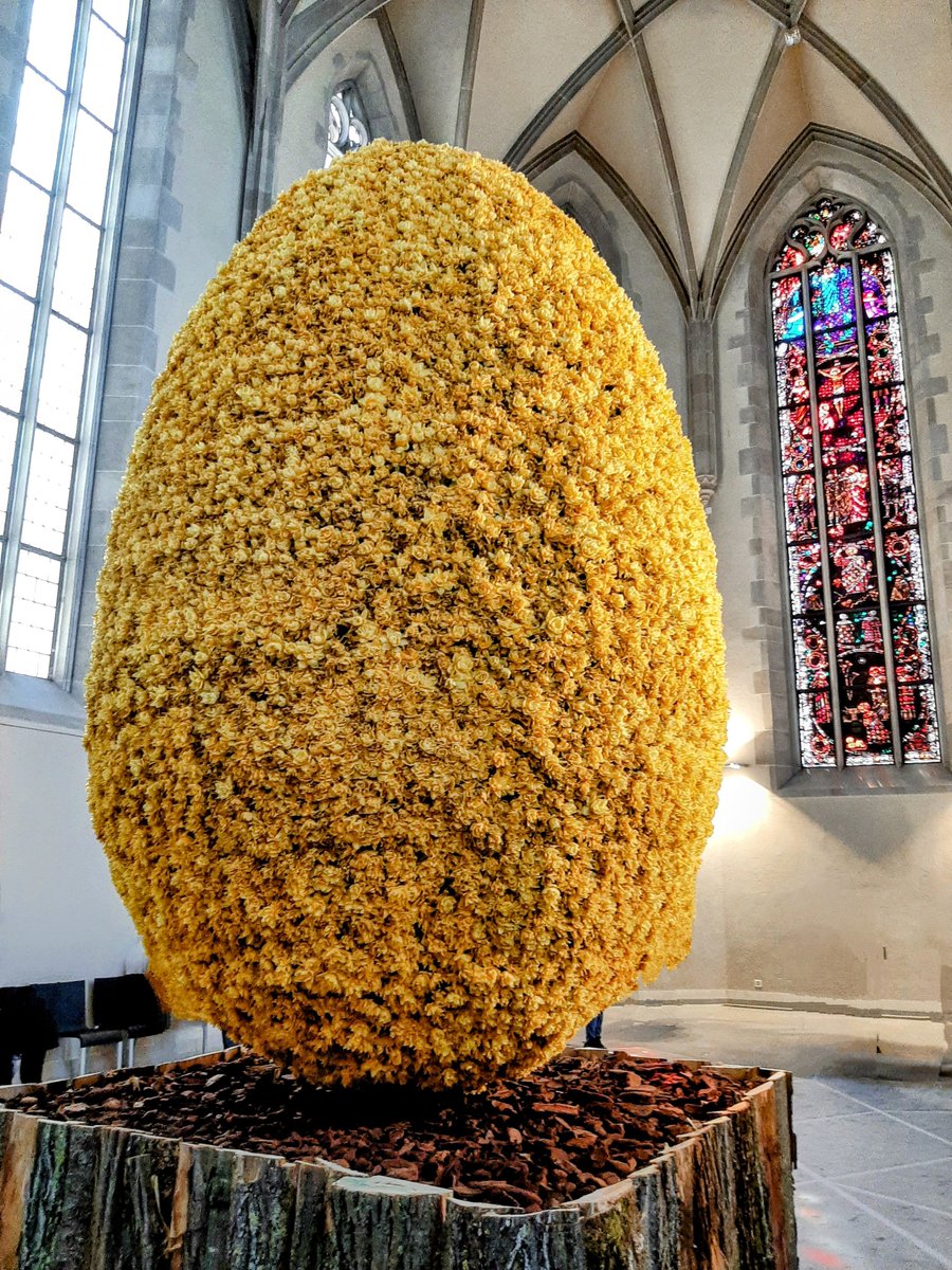 FlyingFlying62's tweet photo. Cómo me lleváis el Lunes de Pascua? Los que trabajáis, 😈😇😈. Os regalo un huevo florido y primaveral. 30 mil narcisos, récord mundial. Desde #Turicum y los dominios de Ulrico Giacometti, Dyana y Paracelso, buen lunes y mejor semana. Prost! https://t.co/AfNjNBa9X3