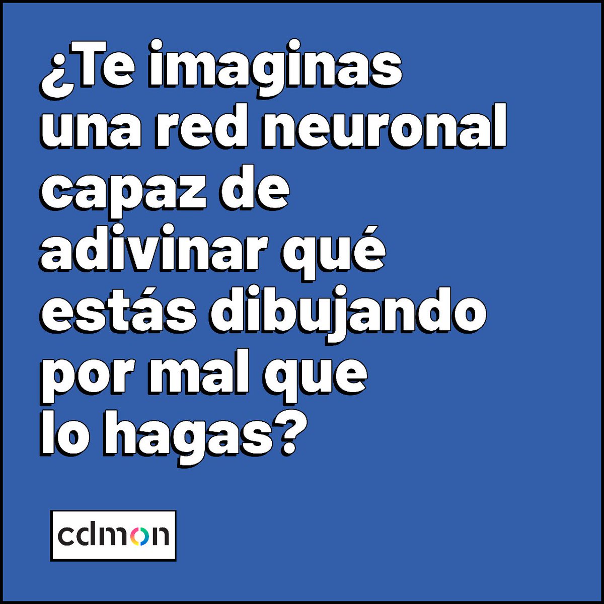 cdmon's tweet image. ✏️ Hoy te dejamos la excusa perfecta para perder el tiempo ⌛y el compañero ideal para jugar al Pictionary: #Quickdraw 

➡️ Mira: 🔗bit.ly/2R0DPIO

⚠️ Atención: es una web totalmente adictiva. No usar si tienes mucho trabajo 😉

 #IA #InteligenciaArtificial #Hosting