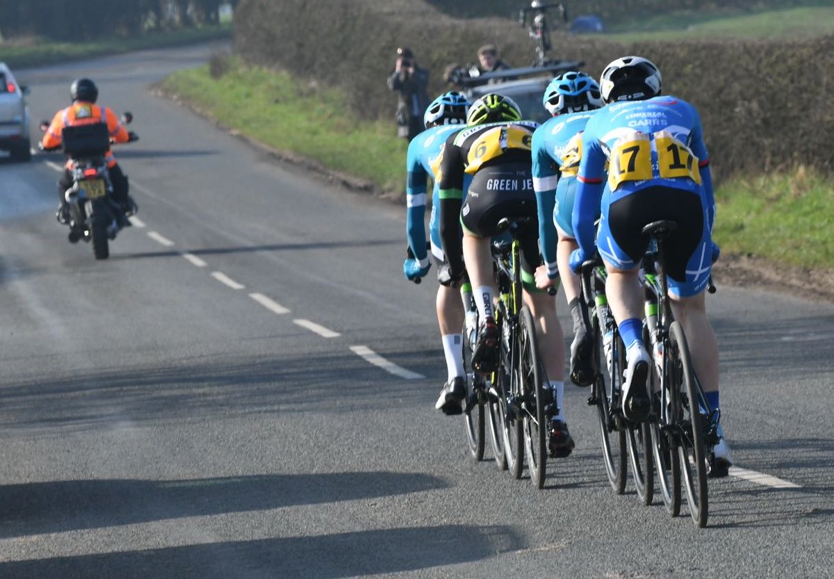 RR Result: CV Spring Classic 

Tom Martin gaps his rivals to win the CV Spring Classic on the Bashall Eves circuit in Lancashire on April 9
velouk.net/2023/04/10/rr-…

#Brother4Results | Presented by <a href="/merlincycles/">Merlin Cycles Ltd</a> #Chorley #Bikeshop
