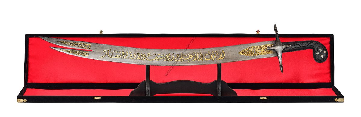 The Perfectly Beautiful Zulfiqar Sword. Limited Edition In Stock.
ottomanswords.com/zulfiqar-sword…

#zulfiqarsword #zulfiqar #imamalisword