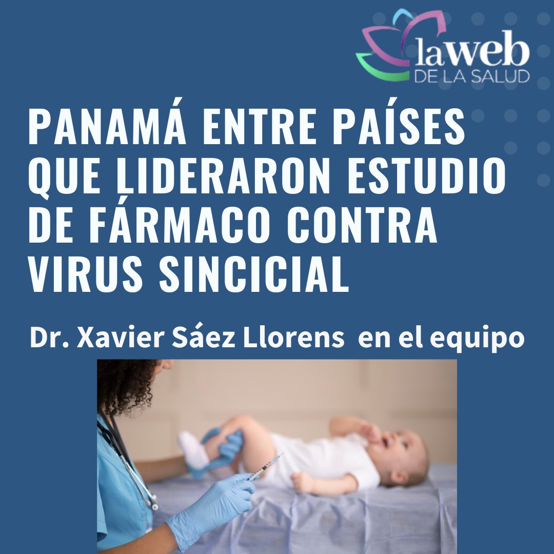 La web de la salud (@lawebdelasalud1) on Twitter photo El Dr. <a href="/xsaezll/">Xavier Sáez Llorens</a>, investigador distinguido del <a href="/SNI_Panama/">Sistema Nacional de Investigación de Panamá</a> de la <a href="/senacyt/">Senacyt Panamá</a> participó como científico por Panamá de <a href="/CEVAXIN_PTY/">CEVAXIN</a> en el estudio Melody que contó con 500 voluntarios panameños y abrió el camino regulatorio para nuevo fármaco contra el VRS
lawebdelasalud.com/panama-entre-p… El Dr. <a href="/xsaezll/">Xavier Sáez Llorens</a>, investigador distinguido del <a href="/SNI_Panama/">Sistema Nacional de Investigación de Panamá</a> de la <a href="/senacyt/">Senacyt Panamá</a> participó como científico por Panamá de <a href="/CEVAXIN_PTY/">CEVAXIN</a> en el estudio Melody que contó con 500 voluntarios panameños y abrió el camino regulatorio para nuevo fármaco contra el VRS
lawebdelasalud.com/panama-entre-p…