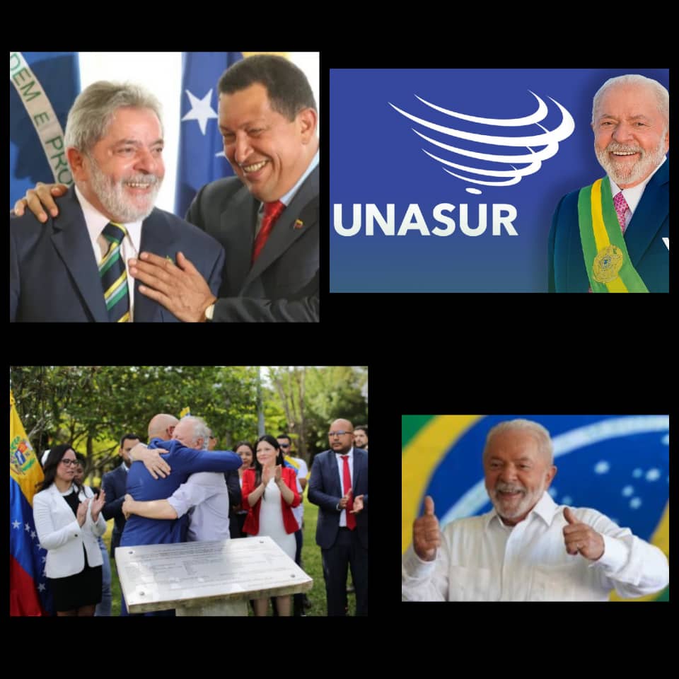 Nueva Era de Unidad e Integración
Con la victoria del Lula venció el Amor y Dignidad del pueblo brasileño y con el reingreso de Brasil a la #UNASUR se aviva la Esperanza por el Renacimiento de la Cooperación SUR-SUR para darnos vida Soberana en nuestra América.
#PuebloEnAmorYPaz