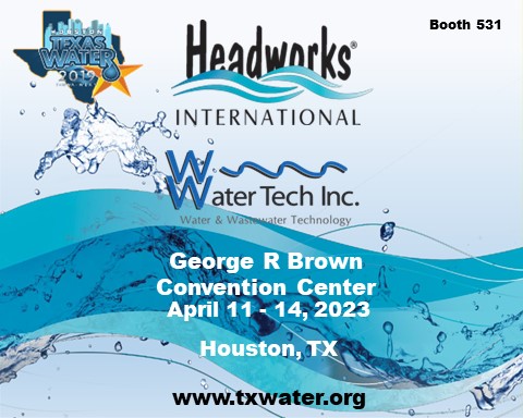 HeadworksIntl's tweet photo. Texas Water:
Headworks Intl. and our local rep WWatertech look forward to seeing you at the conference. Meet the makers of the most robust screening equipment built in the USA. Learn how the MBBR/IFAS process can help you improve your biological treatment systems. https://t.co/rNXBh4eWIM