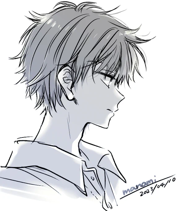 おとこのこ #らくがき 