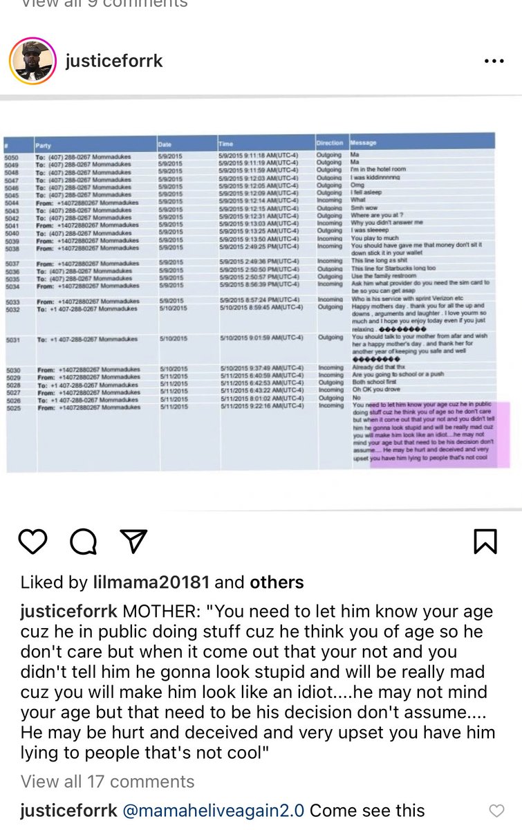 Love2liveNPeace's tweet photo. Look at this @juliareinstein #AliceClary & #AzrielClary lied to #Rkelly from the beginning HE WAS UNAWARE OF HER AGE.But they were well aware and LIED TO https://t.co/ScDvdIIbRa REPORT THIS.@BuzzFeedNews @djvlad @GayleKing @CBSNews https://t.co/omDgoHhuCv