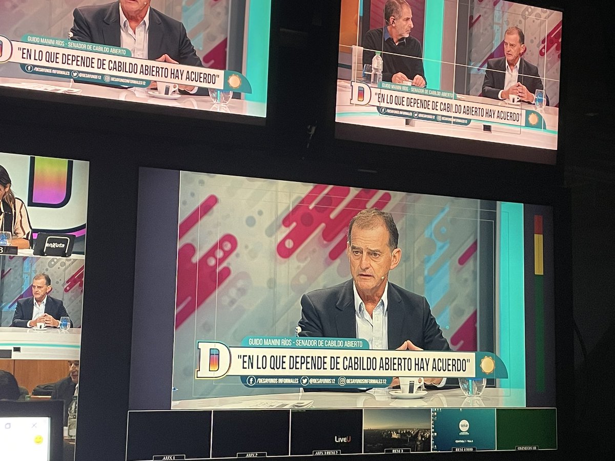 Camila Bello (@camilabellor) on Twitter photo Ahora <a href="/GuidoManiniRios/">Gral. Guido Manini</a> en <a href="/desayunos12/">Desayunos informales</a>: sobre la reforma jubilatoria, “en lo que depende de Cabildo Abierto, hay acuerdo”. Ahora <a href="/GuidoManiniRios/">Gral. Guido Manini</a> en <a href="/desayunos12/">Desayunos informales</a>: sobre la reforma jubilatoria, “en lo que depende de Cabildo Abierto, hay acuerdo”.