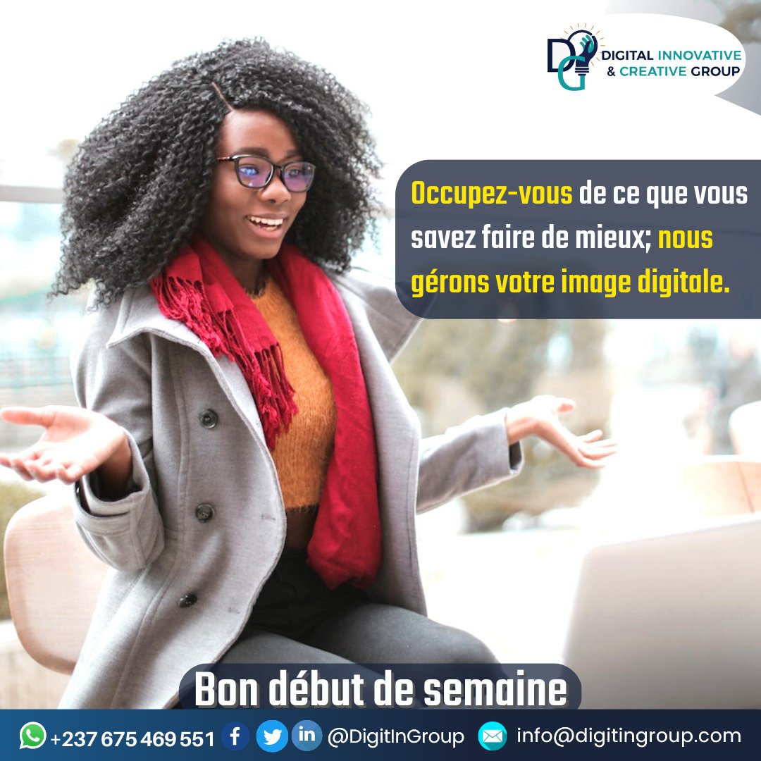 DigitInGroup's tweet image. Vous ne pouvez pas tout faire tout(e) seul(e).
Penchez-vous sur ce que vous savez faire de mieux et confiez-nous la gestion de votre image et votre marketing digital.

Bon lundi de Pâques.

#DigitInGroup #DigitalMarketing #MarketingDigital #Digitalisation #SocialMedia #stratégie