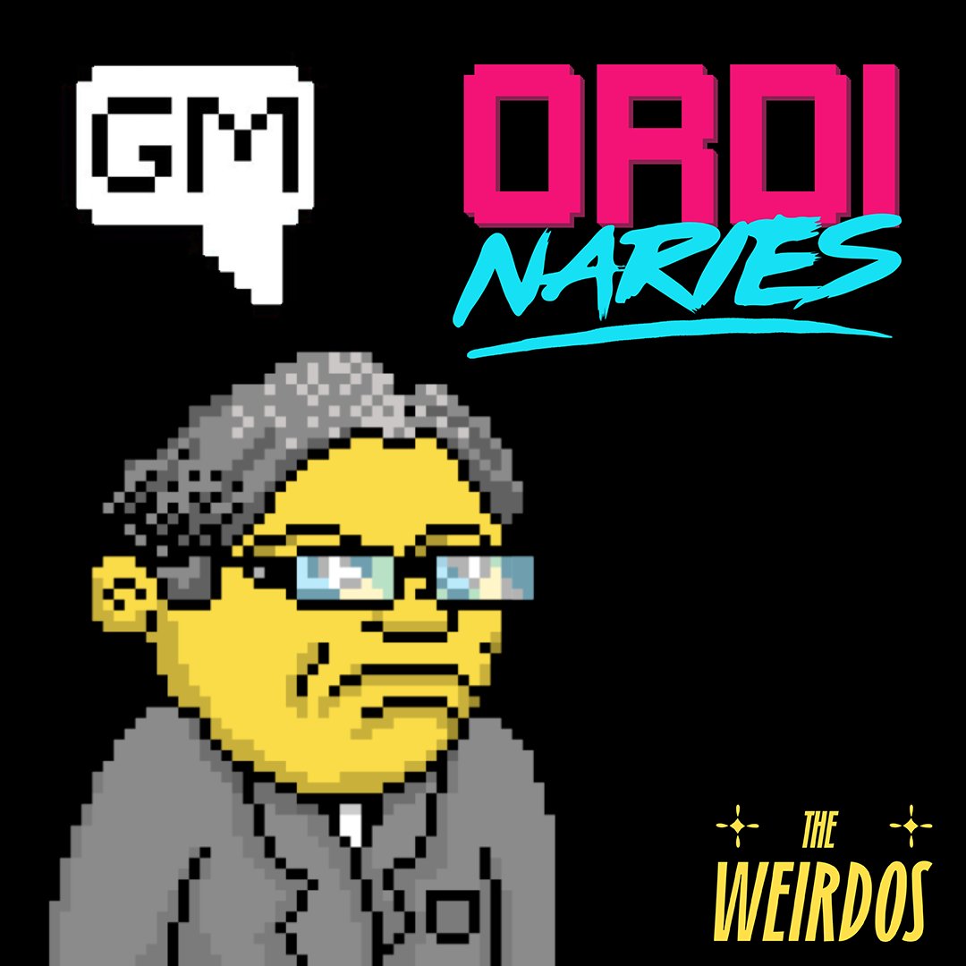 GM to Satoshi Nakamoto taking over to bring you: 

The Ordinaries.

They began their journey alongside the original founding Weirdos. Deeply opposed to ‘The States’ political and financial rule of the masses, they decided to leave with the ‘Weirdos’ and set up at ‘The Farm’. 1/5