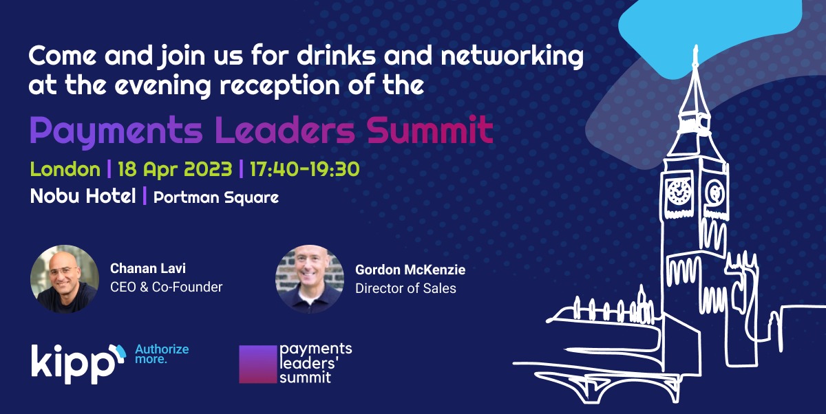 🍸🎉Join us for drinks and meet Chanan Lavi and Gordon McKenzie at the evening reception we are sponsoring on April 18 at 17:40, taking place at the Nobu Hotel, London.🔜 See you next week!
#PaymentsLeadersSummit #Payments #PaymentsInnovation 🌟