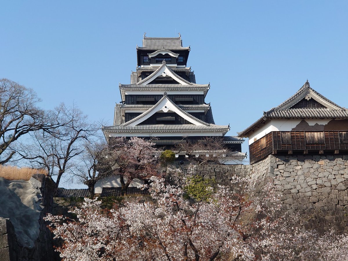 日本三名城の一つ 「熊本城」熊本