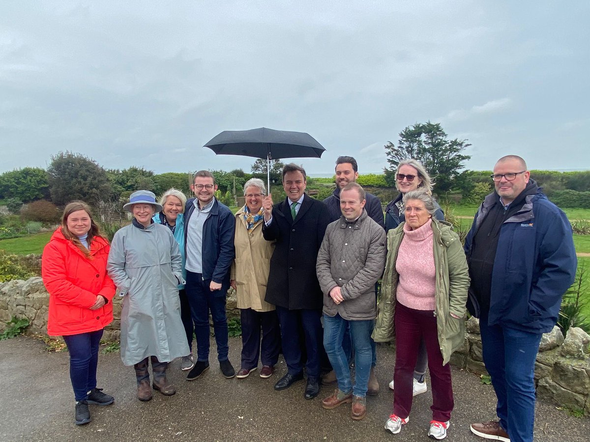 GregHands's tweet photo. Setting out with the team in Westbrook, Margate with @conservatives Thanet Council Leader Ash Ashbee. 

She has been turning this Council the last two years and deserves local support here on 4th May!

#VoteConservative https://t.co/kuxNuC0SEo