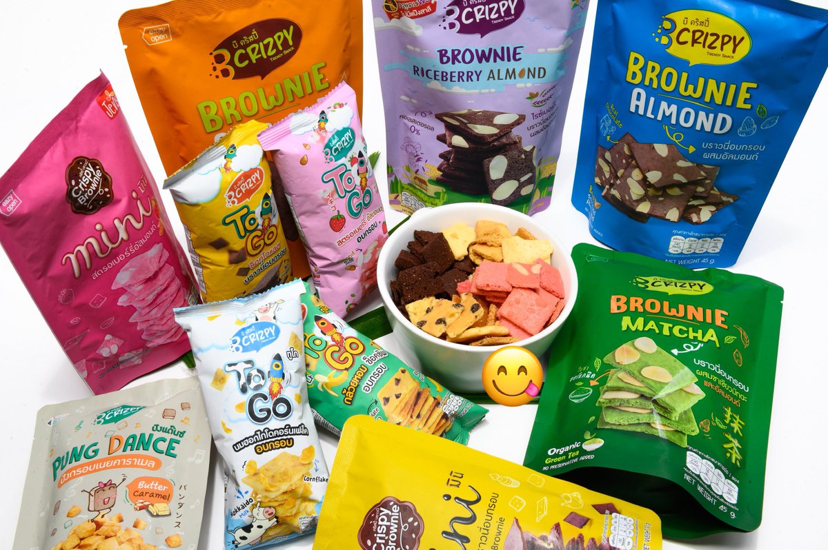 LOOKNAMsalita's tweet photo. ชอบกินขนมมาก โดยเฉพาะบราวนี่และปังกรอบ ยี่ห้อนี้อร่อยมาก เวลาไปเที่ยวยังต้องพกไปกินอะคิดดูติดขนาดไหน55มีหลายรสชาติ กรอบ อร่อย เคี้ยวเพลินๆ😋ซื้อที่👉🏻 https://t.co/b7mXKt4FnN #TVDirect #ThailandPostMart #ของดีทั่วไทยส่งให้ถึงมือ #Connexion #depaConnexion #SMEBank #TVD #ไปรษณีย์ไทย https://t.co/jY8Sq7KGnz