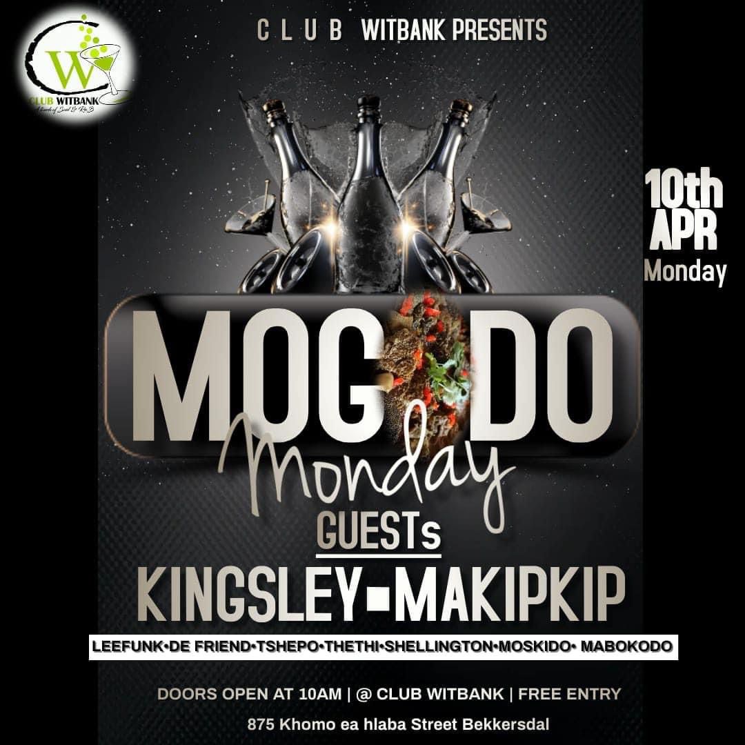 DeejayKingsley's tweet photo. And the best goes onβ¦
π #MogoduMonday tonight at @ClubWitbank (Bekkersdal)
π Then the #HangoverMonday culture continues at #MandlasPlace (Mohlakeng)
Because We Monday Differently! πππΎπΊπΎπ₯π―π»π₯πΎπ·π₯ https://t.co/1yKfH8mx2W