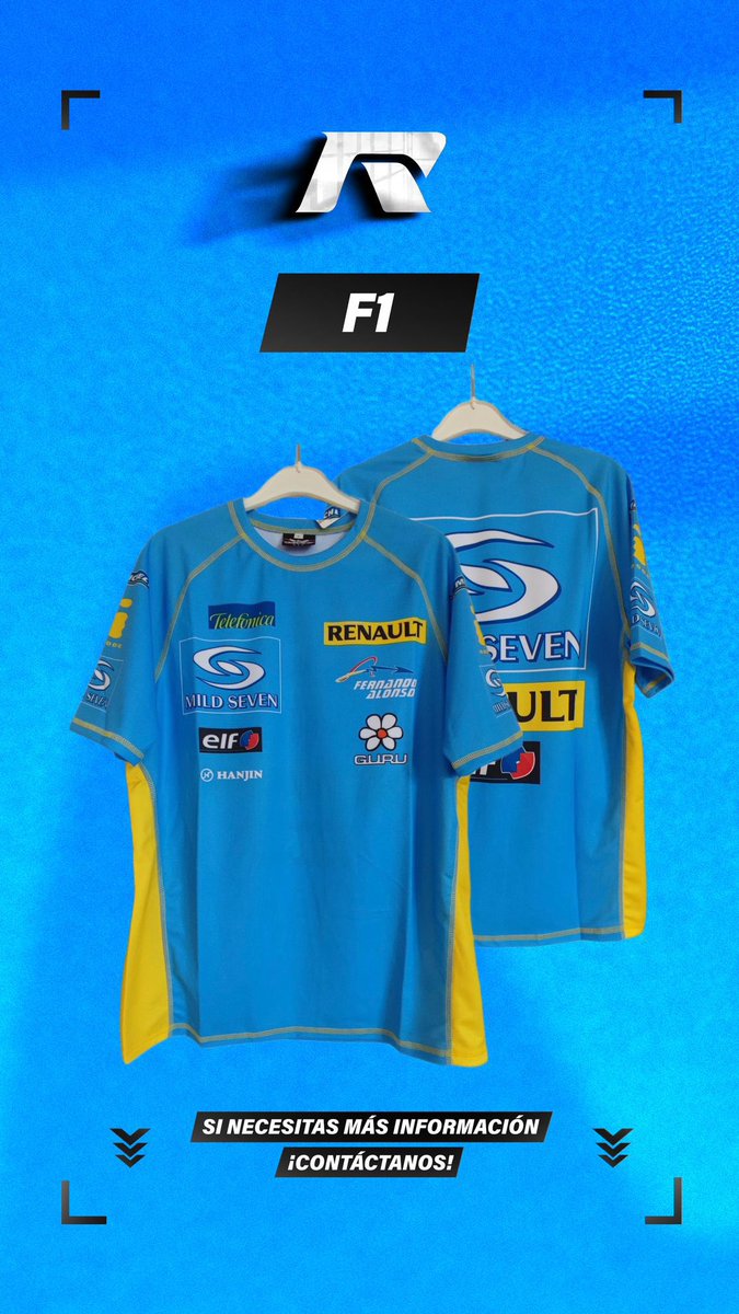 Hoy os traigo un sorteo para amenizar la  no race week. 

Gracias a @RosterSpain voy q sortear una camiseta de F1 a elegir de su tienda. 

Requisitos:

- Residir en Europa/USA
- Seguir a @RosterSpain (y a mi si queréis) 
- Dar un RT a este twit
- Mencionar a un amigo! 

Suerte!