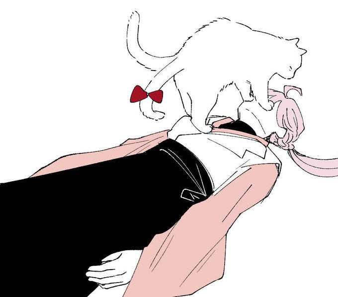「長袖 白い猫」のTwitter画像/イラスト(新着)｜4ページ目