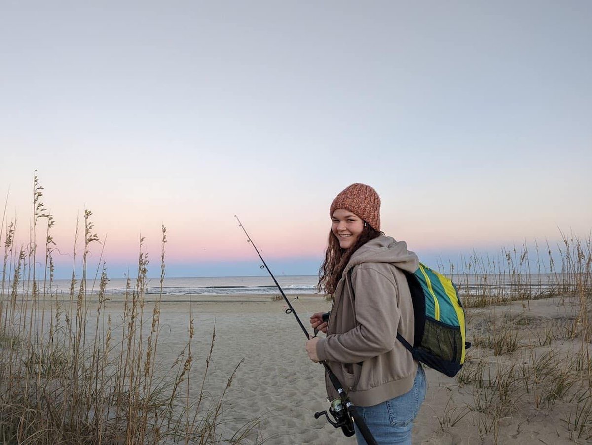 LU_Research's tweet photo. Ivy Shifflett ’22 completed a GIS based citizen science project that focused on morphological changes of the coastline in Smith Island, VA. Check out https://t.co/q2y9Un2H33 to learn more about Ivy’s project. https://t.co/yJcmOjl2Qr
