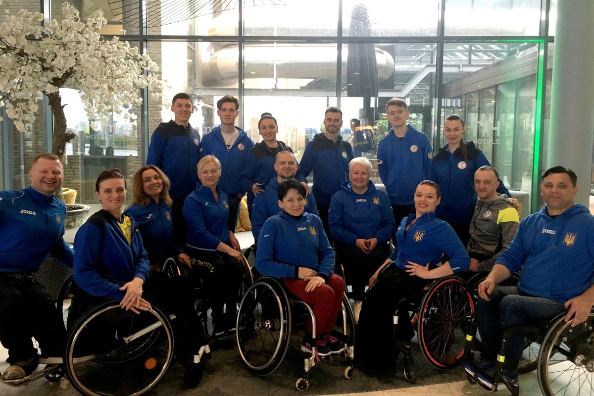 EuromaidanPress's tweet photo. 🇺🇦🇺🇦Ukrainian National Para Dance Sport Team rakes in the medals at the 2023 Para Dance Sport International Competition in Amstelveen, The Netherlands!
🔥🔥🔥14 medals: 9 Gold and 5 Silver
Congratulations Team Ukraine!
#DancingtoVictory
#StandWithUkraine️ https://t.co/Nqb4QHq9Bz