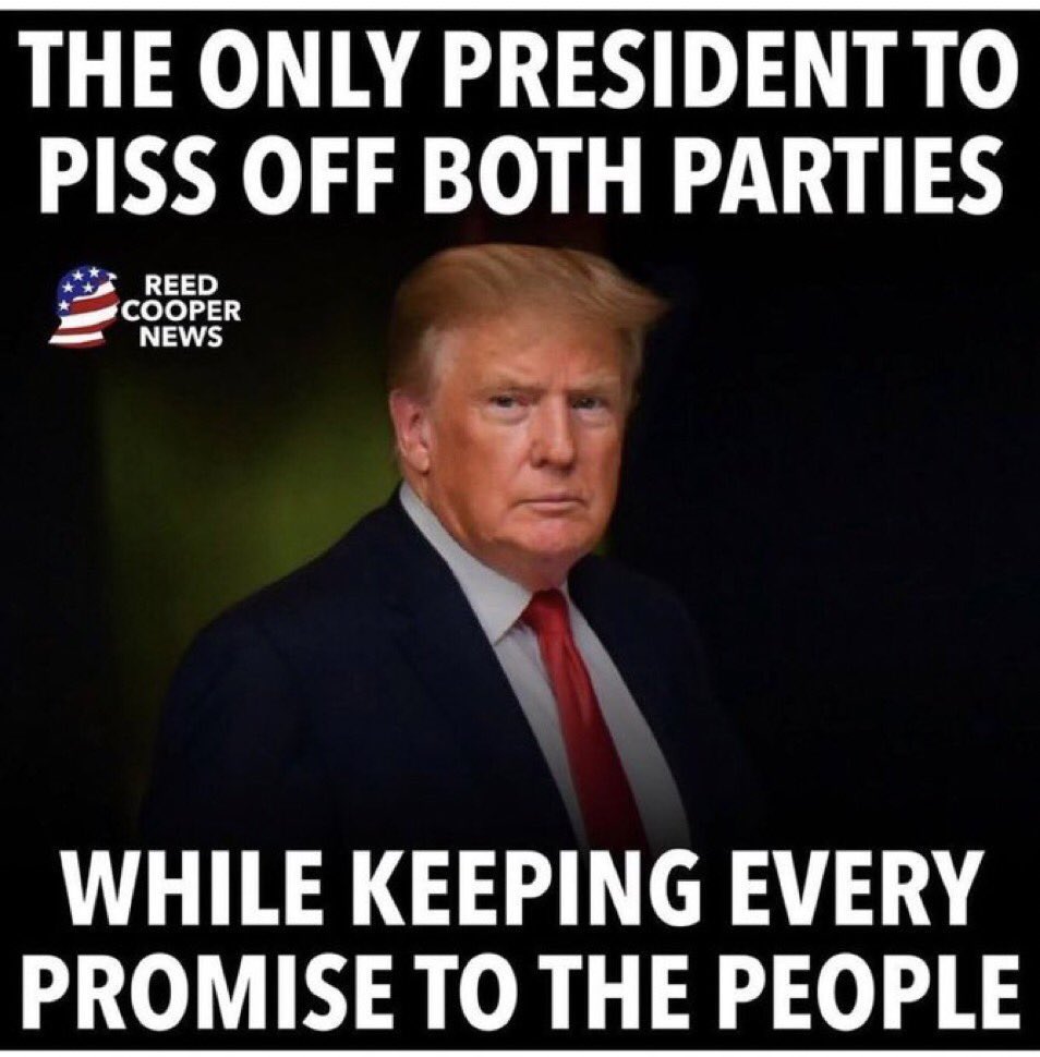 Mikedknight's tweet photo. This is how you know he’s the real deal…the media, RINOs, and Commucrates all hate him https://t.co/jfO64hOSSY