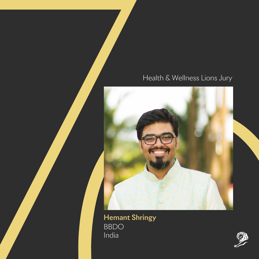"I am excited to announce that I will be serving as a final Jury member for the Health &amp; Wellness Lions category at Cannes 2023! It's an honor to be a part of this year's panel, and I can't wait to see the inspiring work that will be presented."
#CannesLions70 <a href="/Cannes_Lions/">LIONS | The Home of Creativity</a>