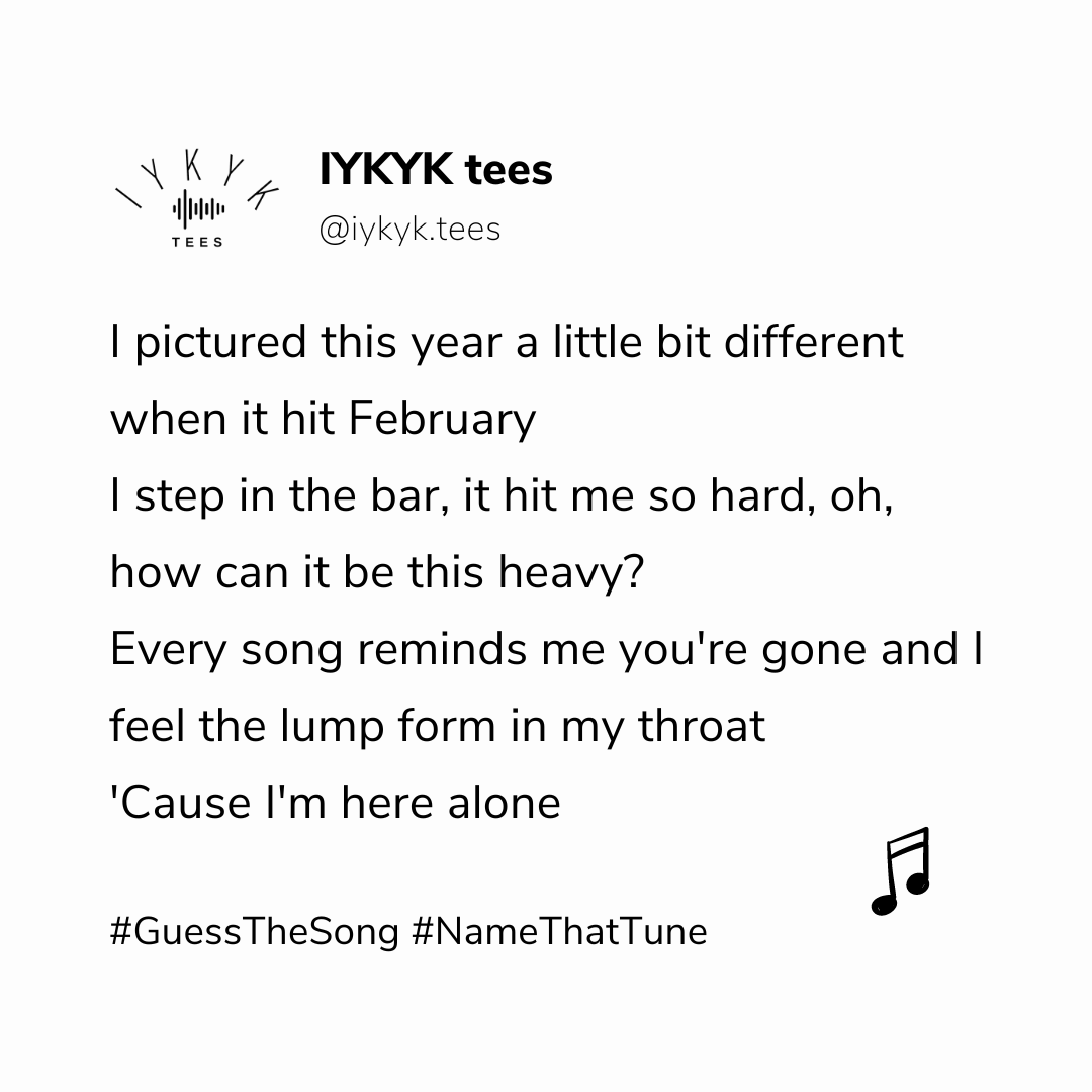 Who knows this one? 👀

#guessthesong #namethattune #guessthesonglyrics #namethatsong #songlyrics #justforfun