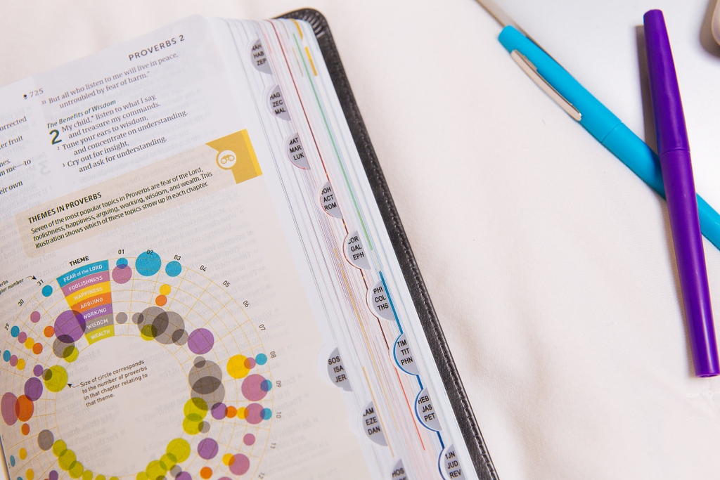 NLTverse's tweet image. Charts and infographics are abundant in the Student Life Application Study Bible. They visually summarize a topic that spans a passage or even the whole Bible. And help to make connections that can easily be overlooked. l8r.it/8nVN

#NLTBible #StudyBible #College