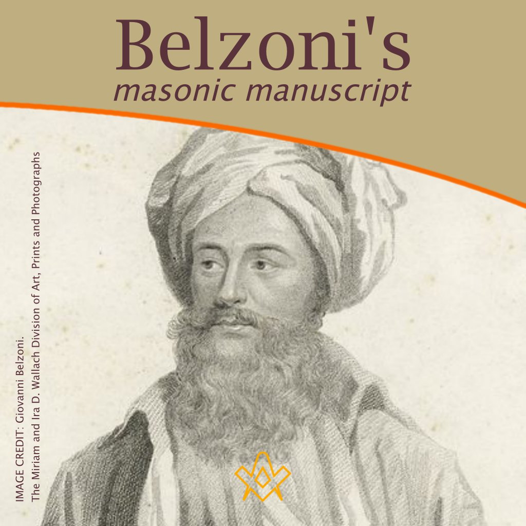 New article in <a href="/TheSquareMag/">The Square Magazine</a> #Belzoni's #Masonic Manuscript – were the ancient #Egyptians #Freemasons? Hmm, well, depends who you ask 😏...read on! 👉👉bit.ly/3mn571w #Freemasonry #AncientEgypt #MasonicHistory #esoteric #Seti <a href="/Dan_Duke_author/">Daniel Duke</a>
