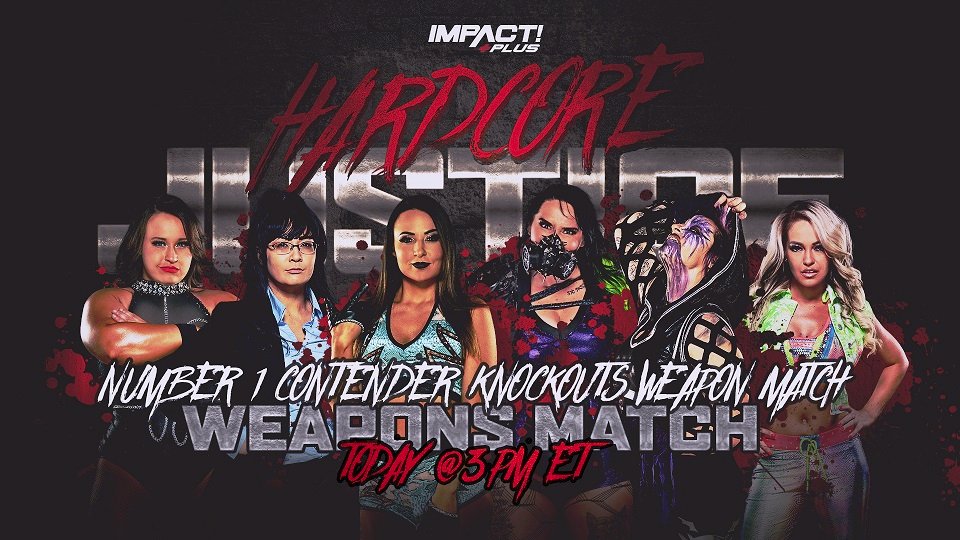 4/10/2021

Tenille Dashwood became the #1 Contender for the Knockouts Championship in a Weapons Match at Hardcore Justice from Skyway Studios in Nashville, Tennessee.

#ImpactWrestling #TNA #HardcoreJustice #TenilleDashwood #Emma #AlishaEdwards #Havok #JordynneGrace #Rosemary