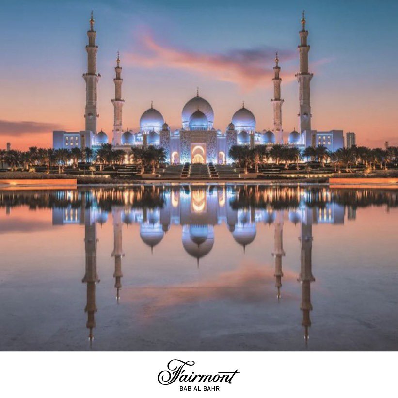 Get ready to be awestruck! Wherever you are at Fairmont Bab Al Bahr, you can't miss the majestic Sheikh Zayed Grand Mosque.

استعد لتكون مذهولًا! أينما كنت في في فيرمونت باب البحر، لا يمكنك تفويت رؤية جامع الشيخ زايد الكبير.

📸:@ralphemerson_deparalta