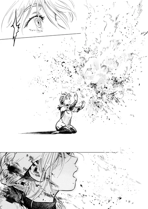 My manga " Sun in the abyss" 9/10 