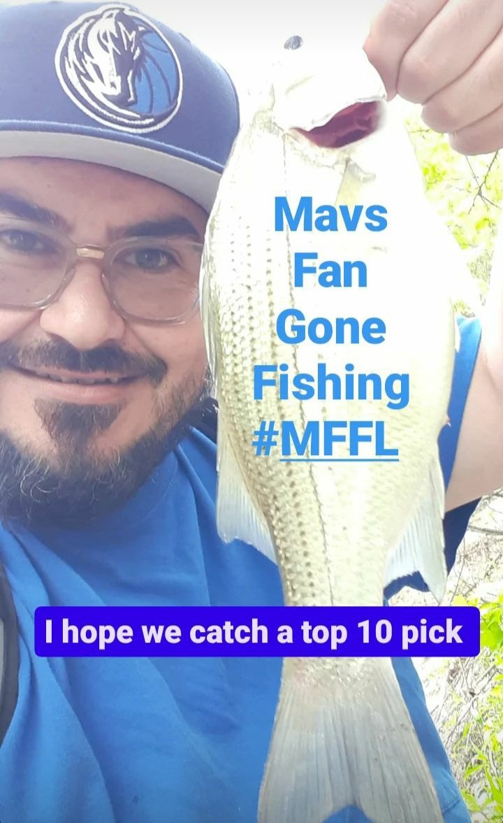 214MFFL's tweet photo. @Mavs_FFL @GFuelEnergy #MFFL GONE 🎣 https://t.co/sQFcLFFtMv