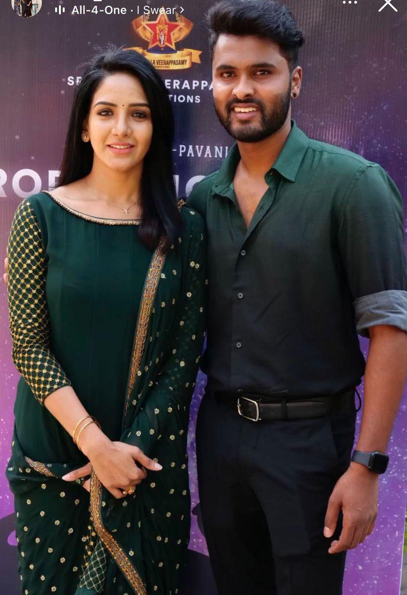IPavmir's tweet photo. Made for each other apdina ithu dhan Pola sari sari🏃🏃🏃

#amirpavni
#pavmir
#production1 https://t.co/oG71rUqFD6