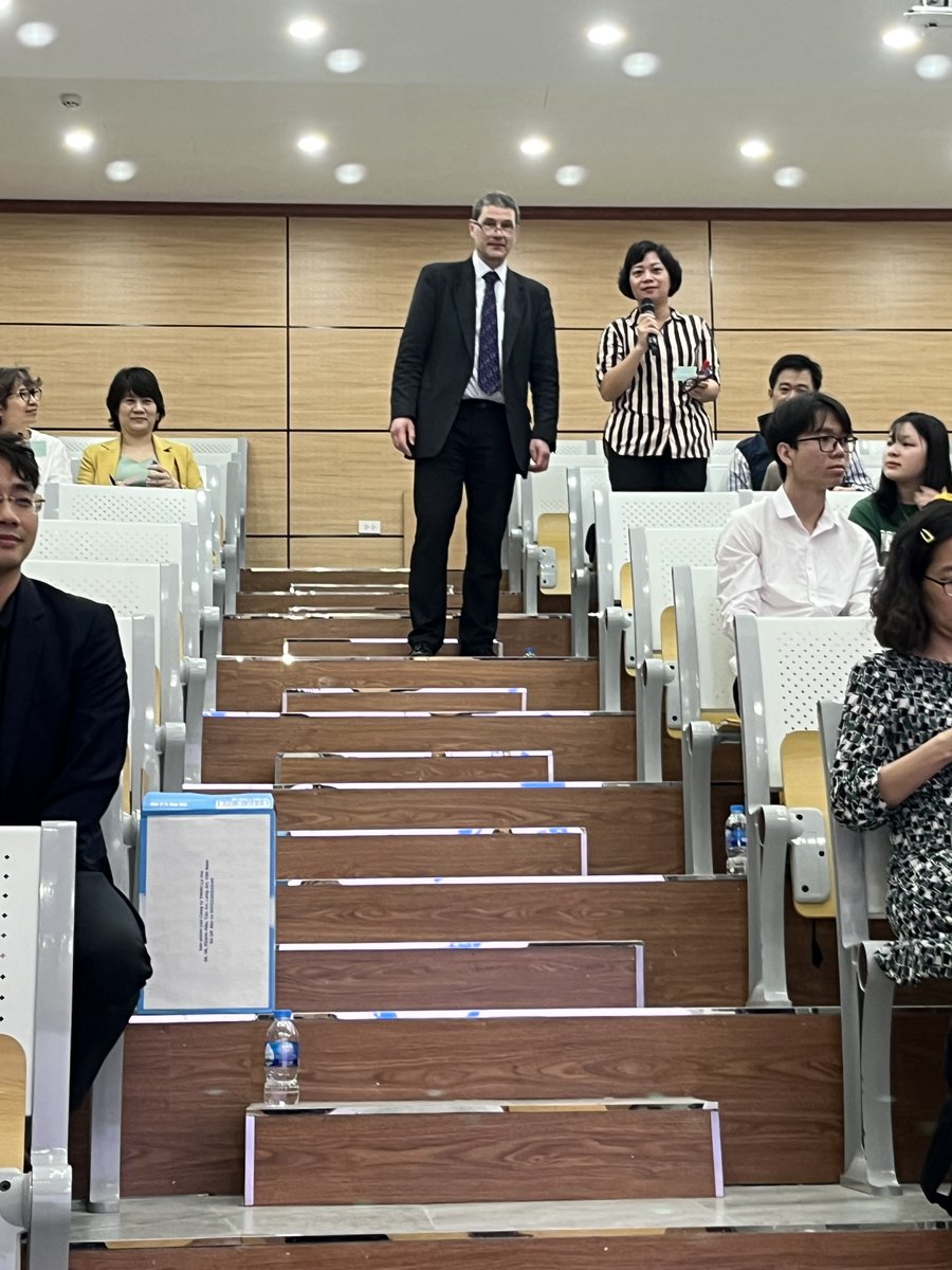 UKA_PEN's tweet photo. Final stop of a very busy two weeks for the UEA team at Hanoi Medical University with two final workshops on active learning and automating assessment. Having fun with sticky notes ! #pharmacyeducation @UEAPharmacy @UEA_Chemistry https://t.co/qr3N7q6wf0