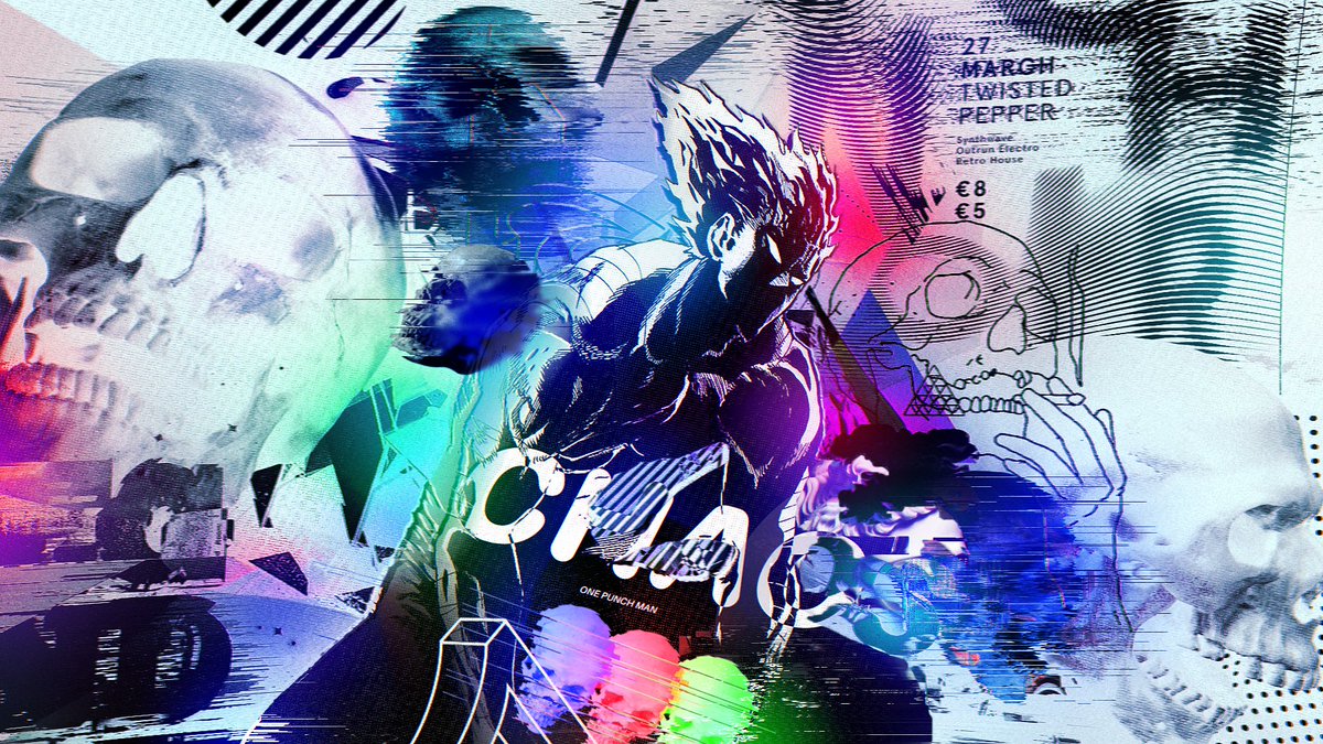 Svntz7's tweet photo. "Chaos" -Garou
#OnePunchMan #onepunchman182 #design #designer #GraphicDesign #GraphicDesigner #GFX #ibisPaintX #ibispaint https://t.co/RkGU8fSNdn