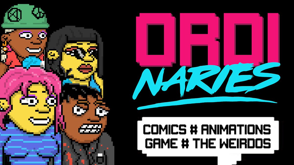 The Ordinaries will be the start of The Weirdoverse expanding into comics and with that, our expansion to a new non-crypto native audience 💛