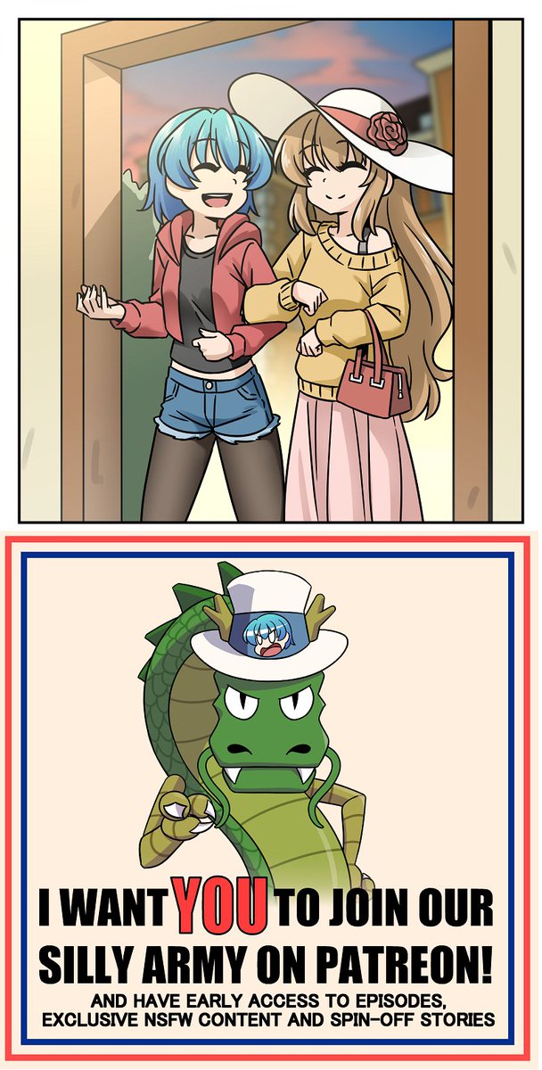 SimplySilly_'s tweet photo. 93) Friends - Simply Silly
Follow our project on Webtoon Canvas and support us on Patreon to see extra content and more silly projects!
#SimplySilly #webtoon #WebtoonCanvas #manga #anime @webtooncanvas @webtoonofficial https://t.co/1CdXDnovxZ