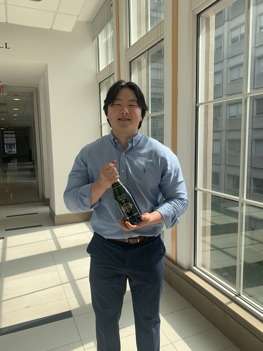 Huge congratulations to our newest Ph.D. candidate Richard Kim on passing his second-year candidacy exam 🎉🥳