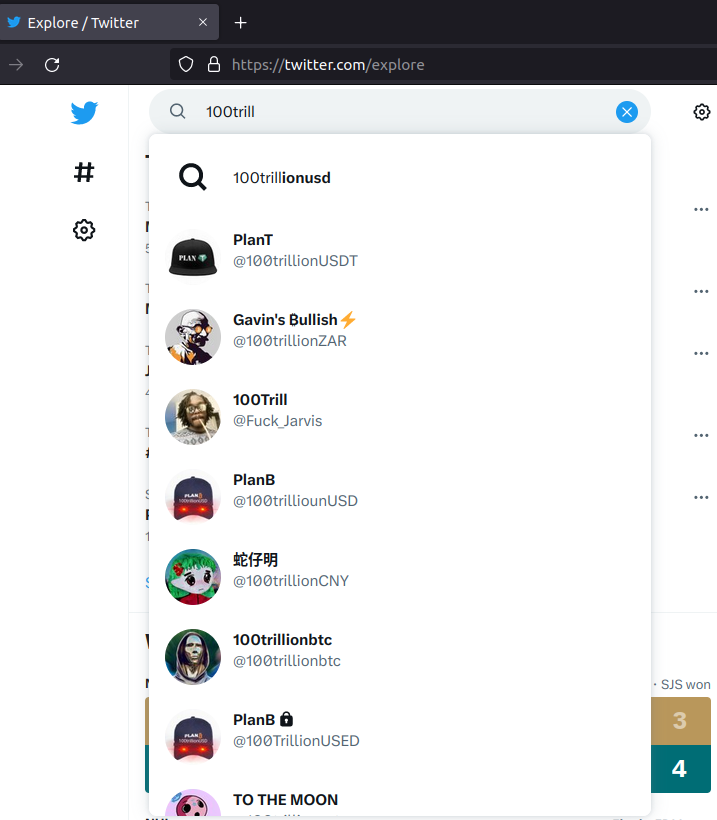 After 7 days .. my account is shadow-banned again!
<a href="/elonmusk/">Elon Musk</a> @TwitterSupport WHY??
Am I on a government black list?
Is it my content (only 8 tweets...)?
Do impersonators (see pic) report me?
Do people getting scammed by impersonators report the wrong/my account?
Why are my
