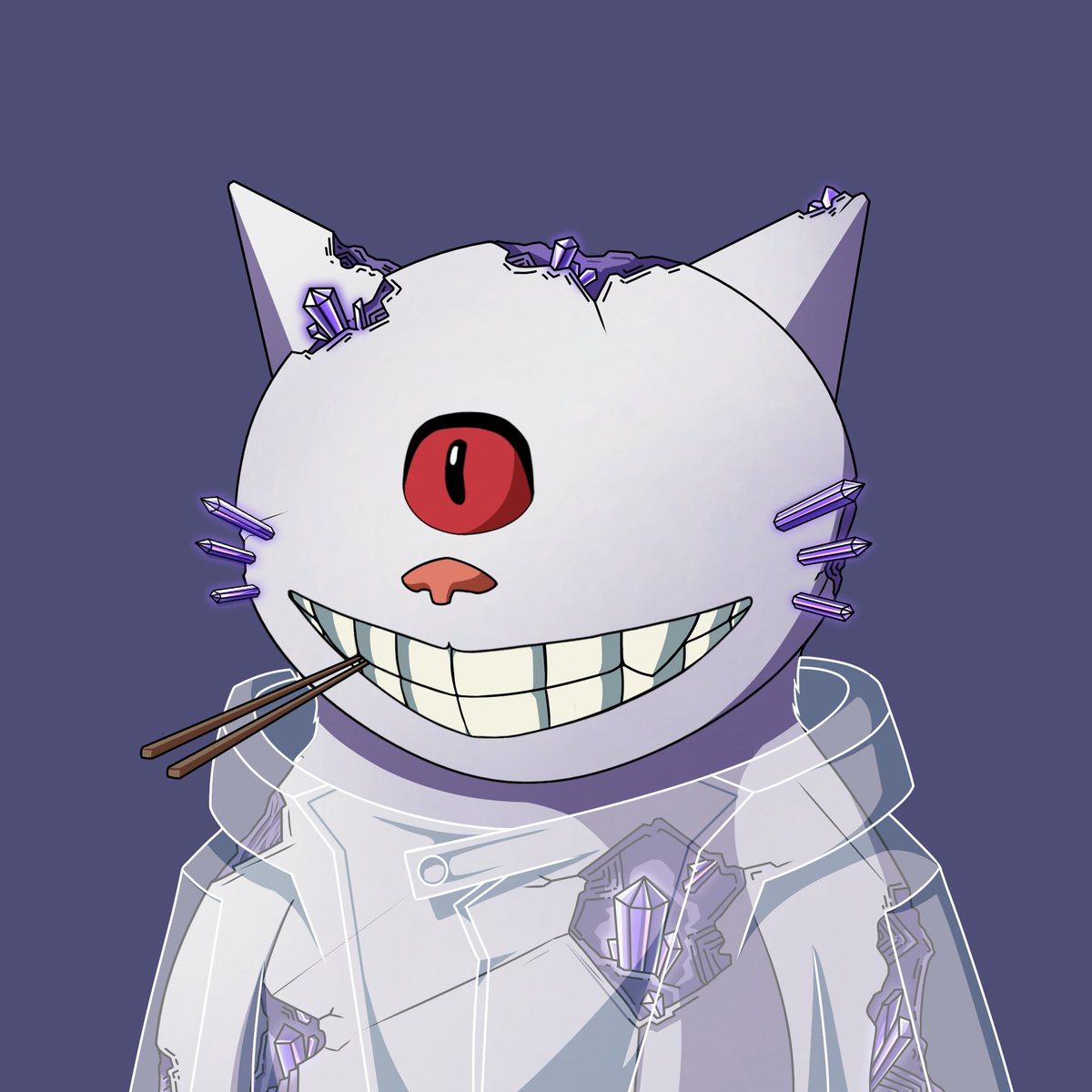 DeadRobo's tweet photo. Gm good people 😼 https://t.co/FkHB45QSjk