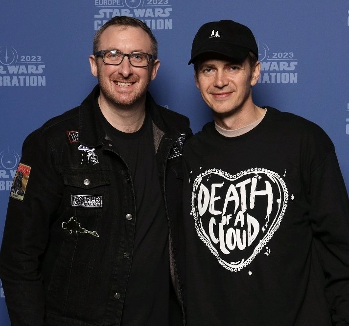 TheWillHallExp's tweet image. HOLY SHIT I MET HAYDEN CHRISTENSEN!!!! 😭😭😭
#YesSWC2023