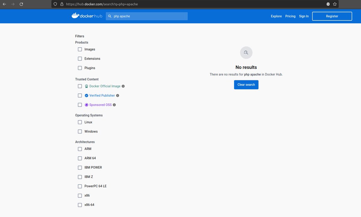 rohit_p_shirke's tweet image. what is happening? I am missing anything here? why it&apos;s returning no results? #dockerhub #docker