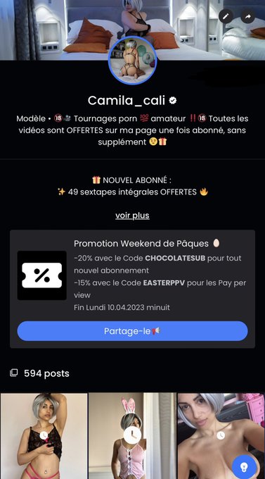 🚨 Dernier jour pour profiter des -20% ‼️  🔒 Code : CHOCOLATESUB  🎥 49 vid&eacute;os offertes  🎁 + 1 cadeau en