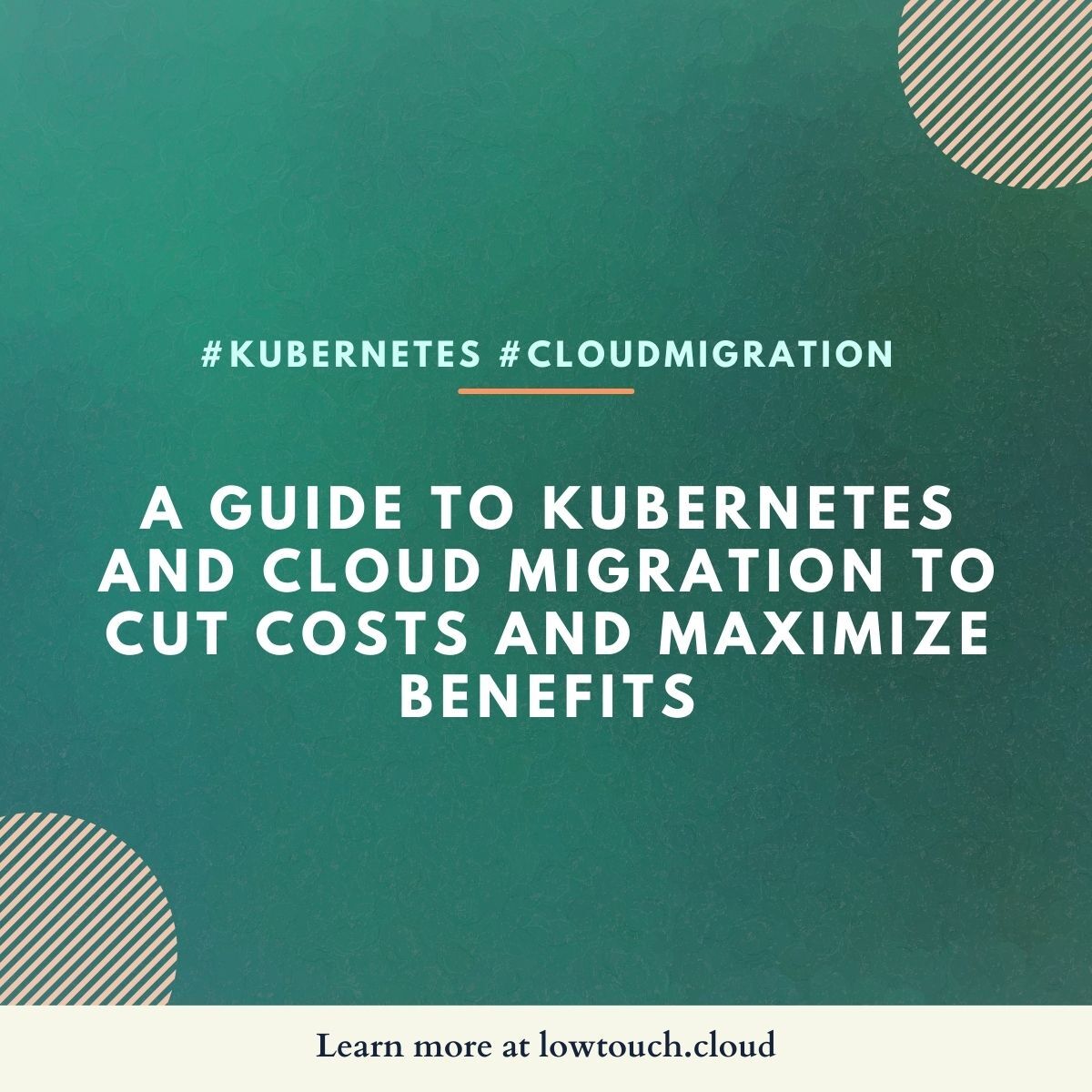 LowtouchCloud's tweet image. A GUIDE TO #KUBERNETES AND #CLOUD MIGRATION TO CUT COSTS AND MAXIMIZE BENEFITS
ecloudcontrol.com/a-guide-to-kub…
#KubernetesGuide #CloudMigrationTips #CostCuttingStrategies #MaximizeBenefits #cloudcostoptimization #clouddeployment
#containerization #CloudNative