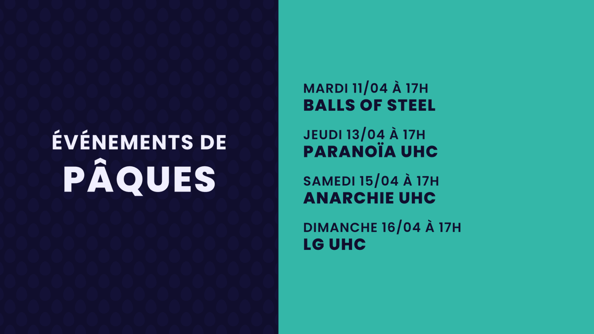 Erisium's tweet photo. 🐰 EVENT PÂQUES 🐰

🥚 Pâques s'installe sur Erisium !
🐇 Pour l'occasion, 25 lapins se sont dissimulés partout dans le lobby !
😎 Des events sont prévus pendant cette période !

On t'attend ! 🙌

➡️ https://t.co/Jd4VzOwmfj https://t.co/mG9OYHjmDw