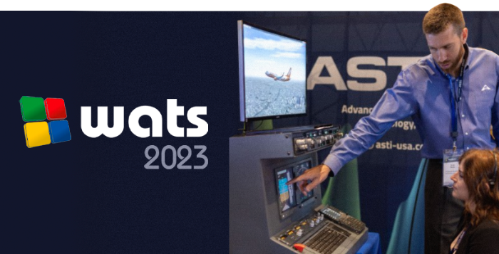 astiusa's tweet photo. ASTi is excited to announce that we’ll be showcasing our Simulated Environment for Realistic ATC #SERA and Pilot Phraseology Trainer #PilotPT at #WATS2023 in Orlando from April 18–20
Experience the future of #flighttraining at Booth #2⃣0⃣3⃣
#SATCE #SimulatedATC #aviationEnglish https://t.co/UkRAL4Mh8T