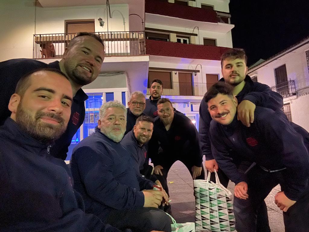 Así acabó la semana! Con estos locos voy donde haga falta.