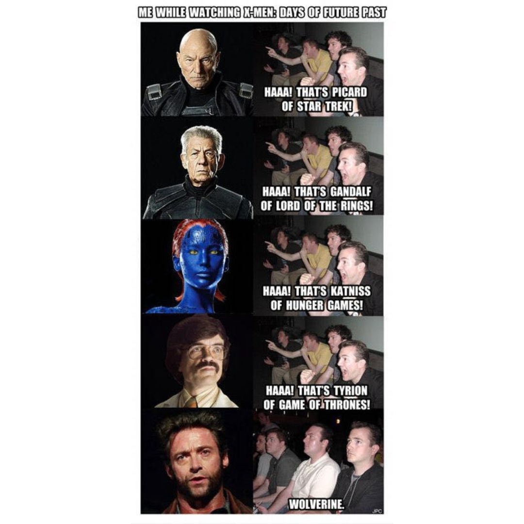 GoneGodWorld's tweet image. He will always be Wolverine to me. 😂

#funnymemes #geekystuff #geeky #nerdstuff #nerdlife #geekculture #geeks #comicbooknerd #comicbookcharacter