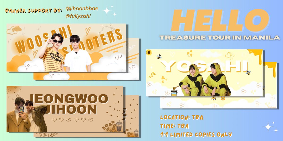 fullysahi's tweet photo. 𝙃𝙀𝙇𝙇𝙊 𝙏𝙍𝙀𝘼𝙎𝙐𝙍𝙀 𝙄𝙉 𝙈𝘼𝙉𝙄𝙇𝘼

teu-ha! 👋

❊ banner support &amp; freebies by ❊
@fullysahi &amp; @Jihoonbbae 

will update on d-day on our whereabouts!! just approach us by then! 🩵🫶

#TREASURE_HELLO_IN_MANILA 
#TREASURE #트레저 @treasuremembers https://t.co/PNmQXDKGQX