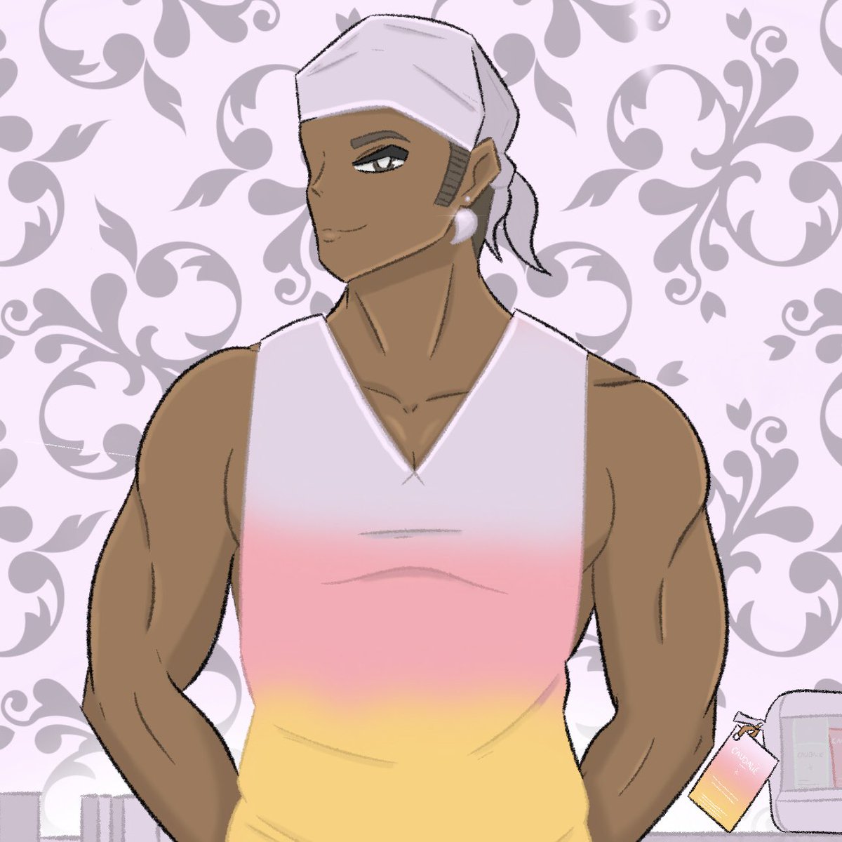 RC_Kiro's tweet photo. El chico de hoy está inspirado en los esenciales de Caudalie 🍇
#anime #manga #digitalillustration #bara #art #characterdesign #skincare #skin #gijinka #Caudalie #Caudalieespaña #esenciales #neceser #verano #soleil #soleildesvignes #vinoclean #vinosource #vinotherapist https://t.co/rlm5bEH6xX