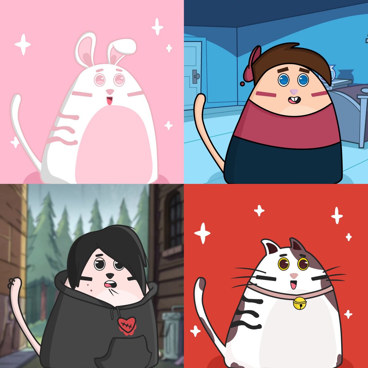 nekomaruNFT's tweet photo. STILL AVAILABLE 🙀
Let's adopt this Neko Maru here👇

#240 (Bunny)
https://t.co/MVYEekiHFp

#271 (Timmy)
https://t.co/yqeXlVV7OR

#273 (Robbie)
https://t.co/DwVGJ8zeGY

#277 (Kitty)
https://t.co/N4nolDrbna

Grab yours Neko! 😻🔥
#NFTCollectors #GlitchGang https://t.co/CnidSDMtYr